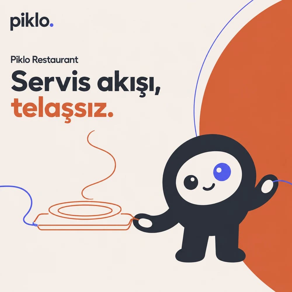 Piklo Restaurant — Servis akışı, telaşsız.